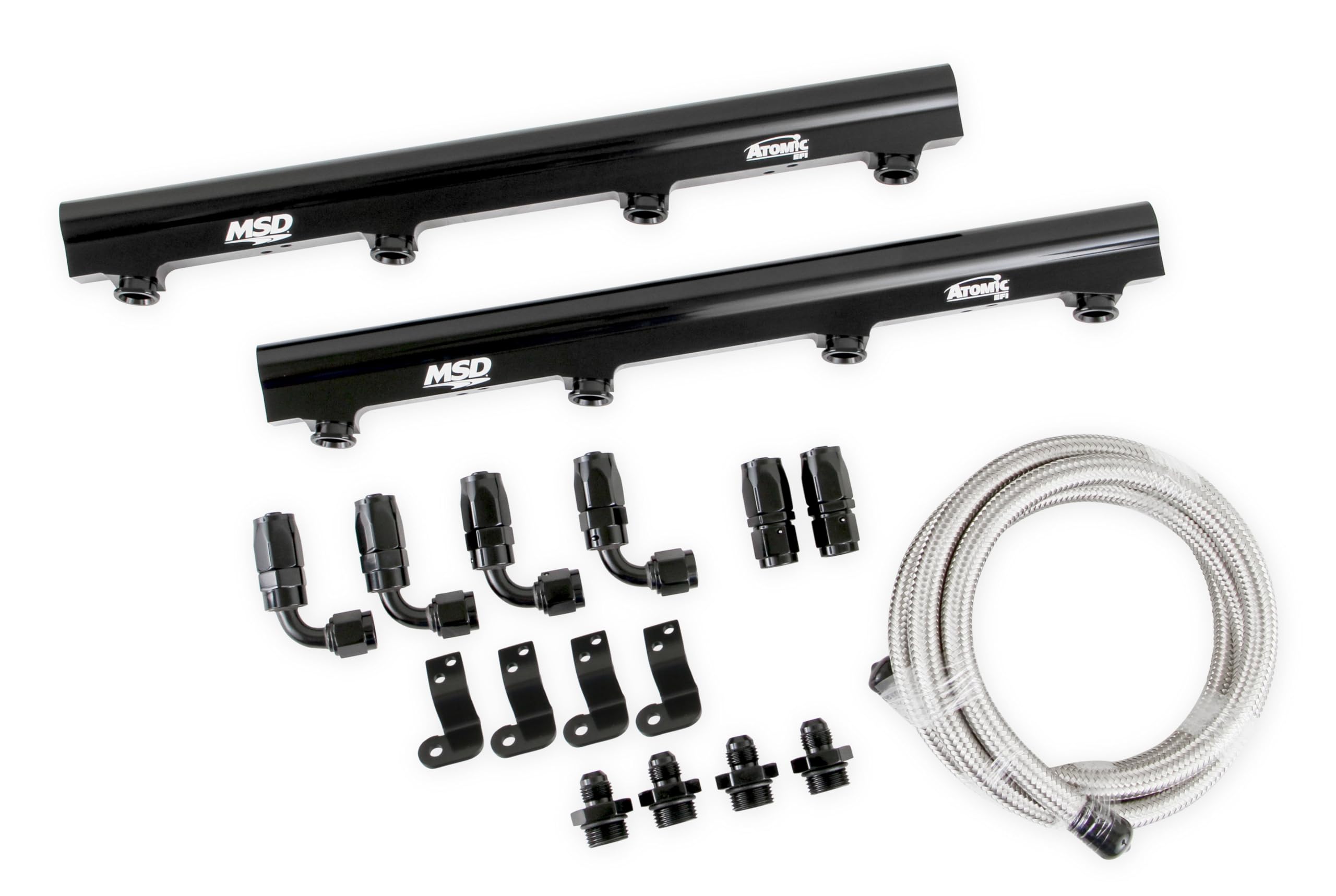 EFI MSD Atomic 2721 Billet Fuel Rails