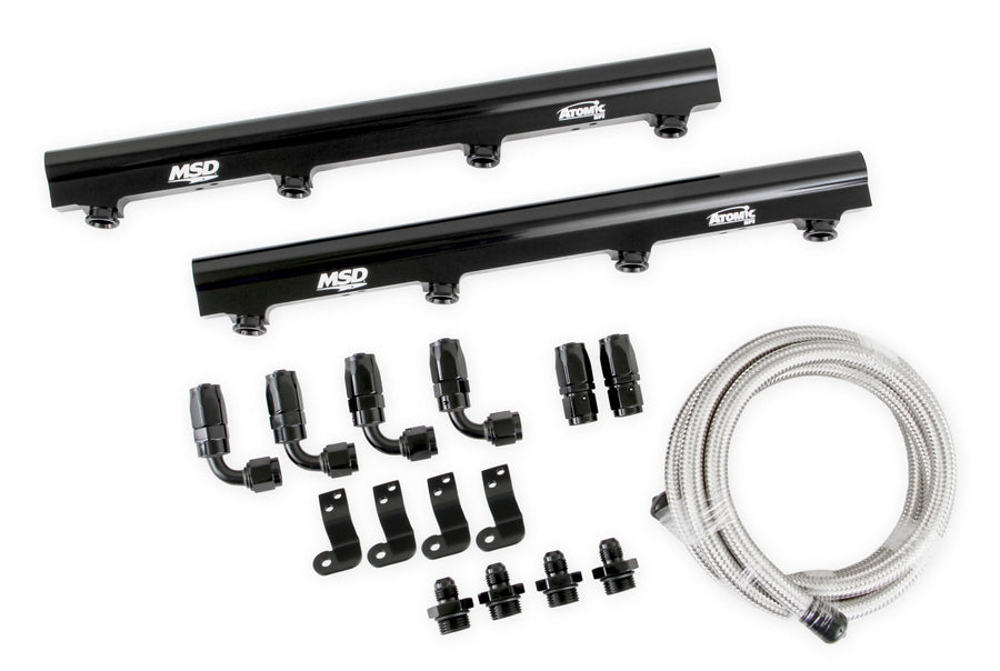 EFI MSD Atomic 2721 Billet Fuel Rails