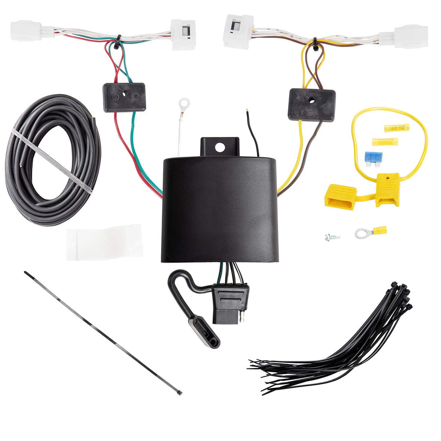 Tekonsha T-One® Harness T-Connector, 4-Way Flat, Compatible with Select Mazda 3