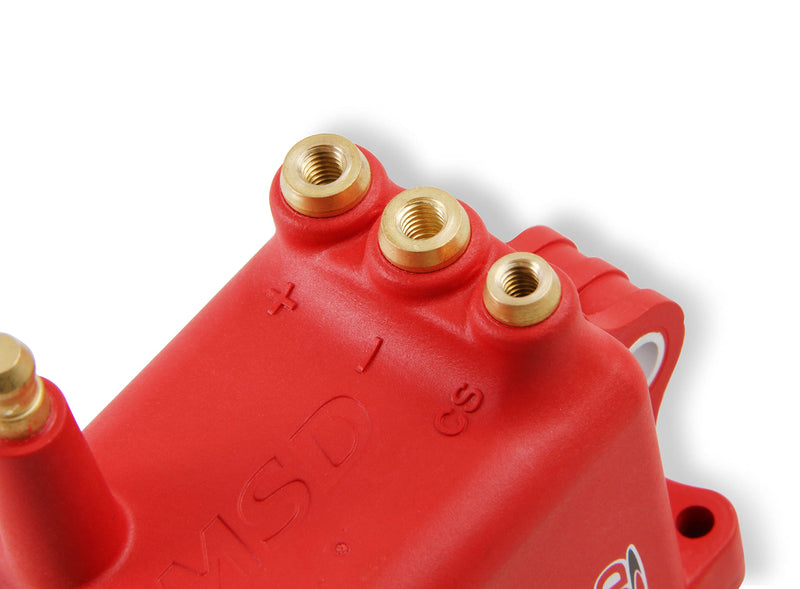 High Output MSD 8280 Ignition Coil for Pro CDI 600, Individual, Red