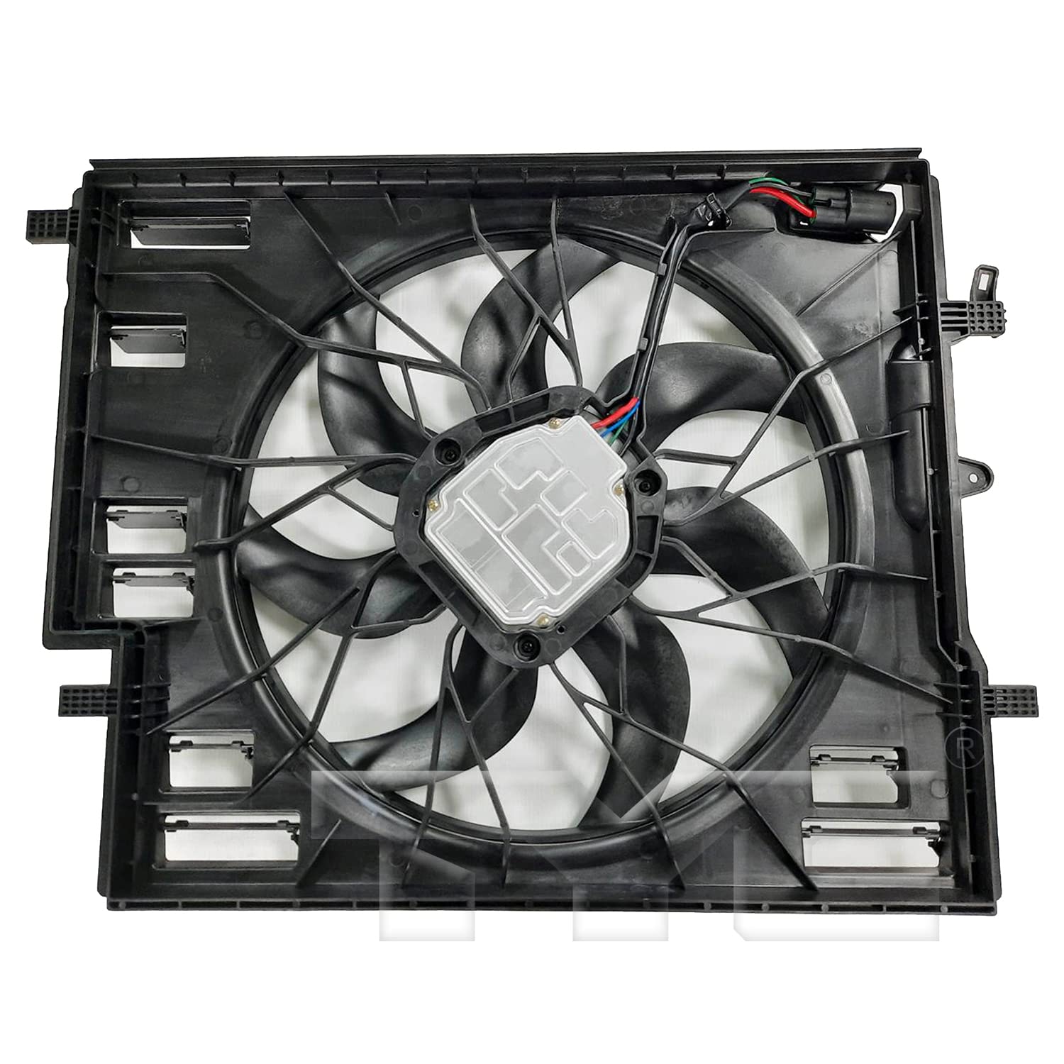 Replacement TYC 624840 Cooling Fan Assembly for Volvo