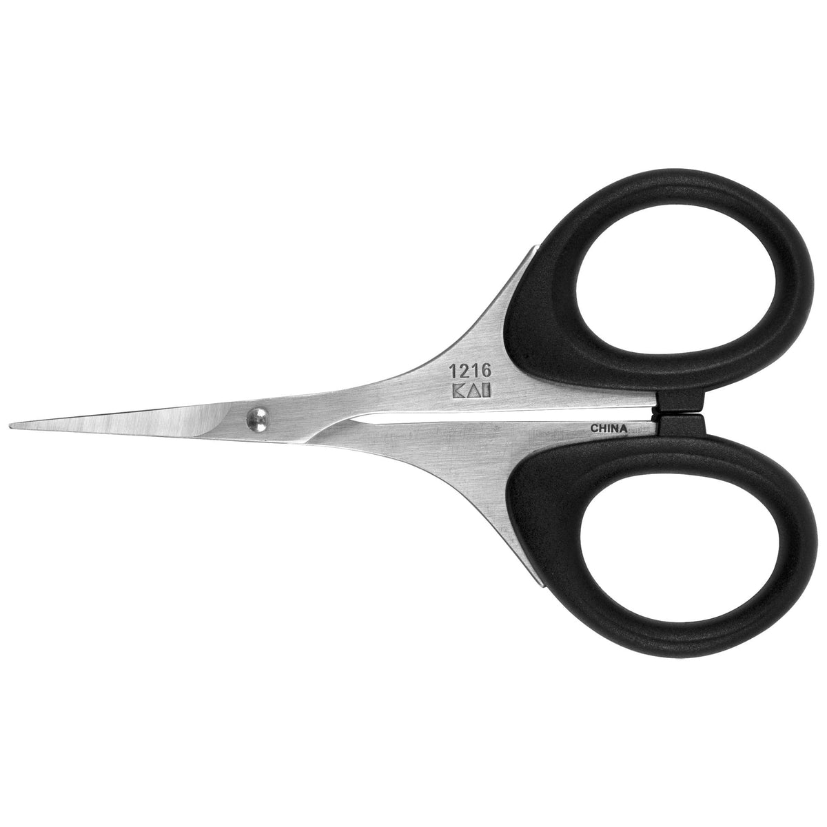 Kershaw 3 Skeeter Precision Fine Tip Scissors, Professional Grade for Fly Tying and Trimming (1216), Black, Regular