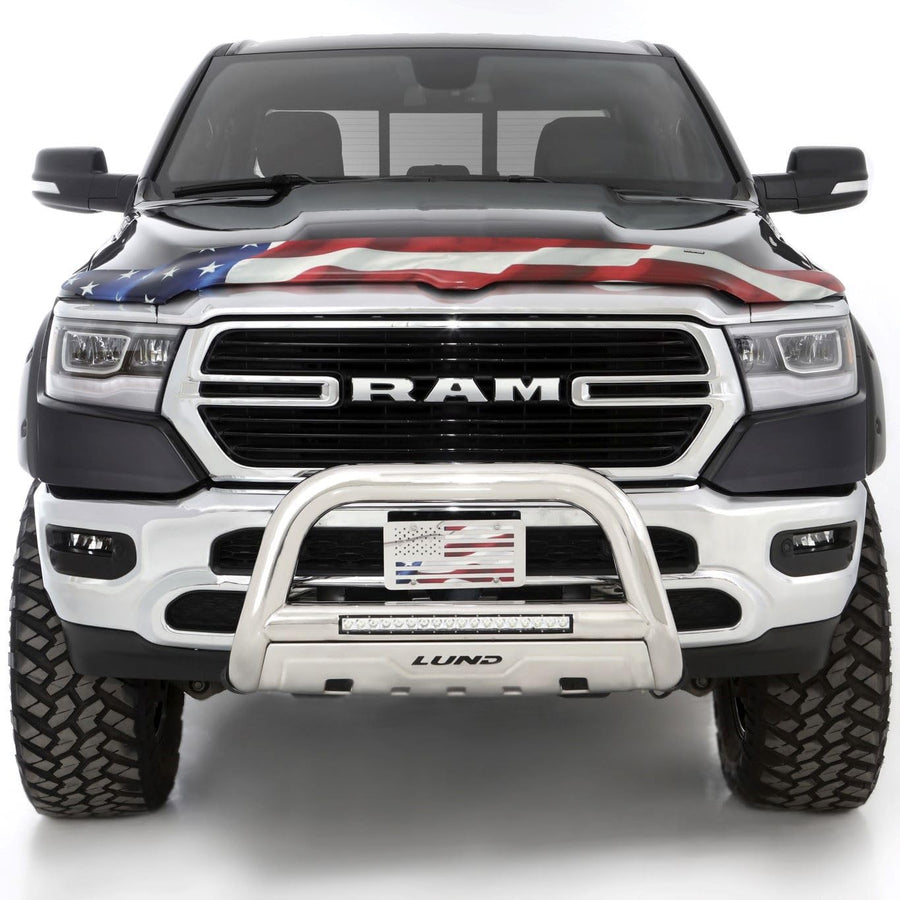 Vigilante Hood Protector | Stampede - High Profile / American Flag (no Eagle) | 2012-2015 Toyota Tacoma | 2323-41