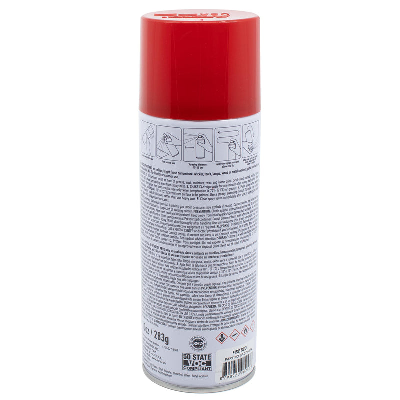 Fire Red ABRO Spray Paint