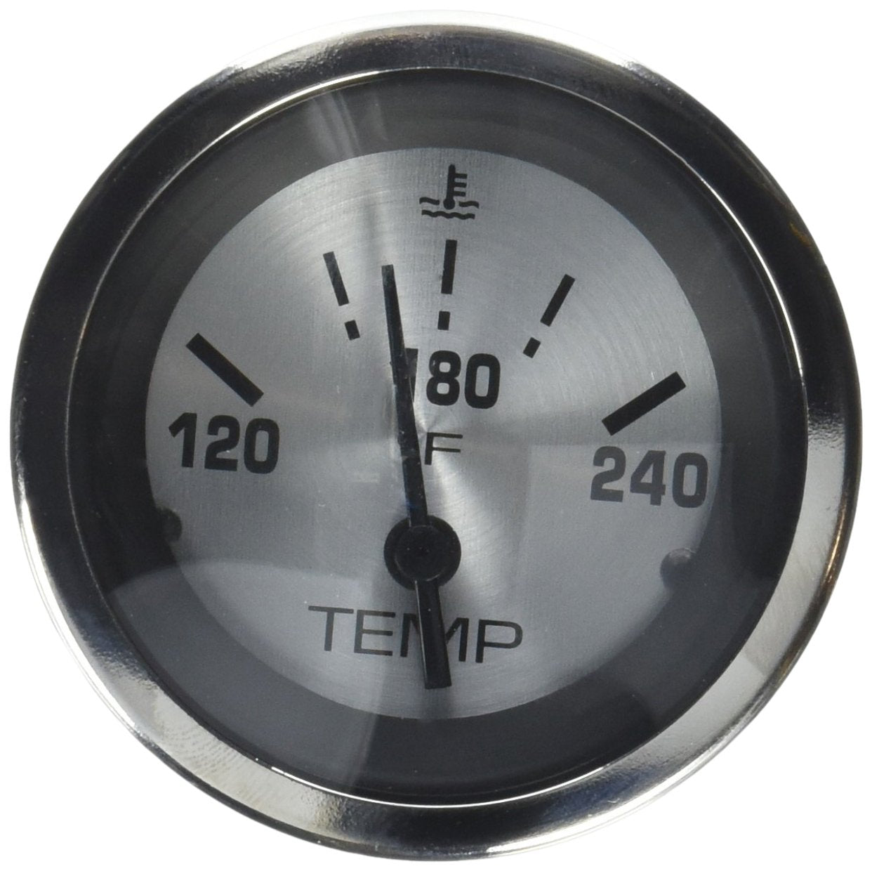 Scratch Resistant Sierra International 63480P Water Temperature Gauge, 2"