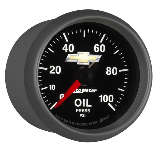 GM Series Auto Meter 880447 Electric Oil Pressure Gauge,2.3125 in.