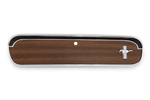 Pony Glove Box Door Woodgrain Scott Drake C5ZZ-6506024-C 1965-1966