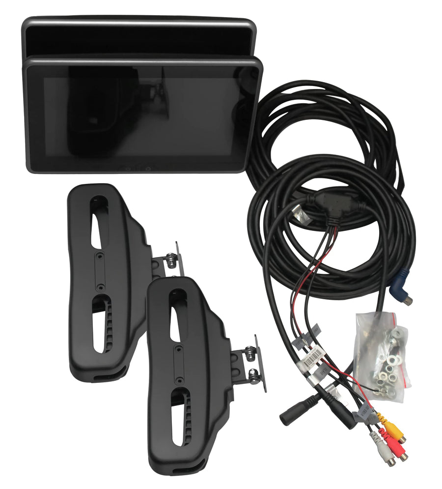 Dual 10.1" Audiovoxx AMAVXSB10UHD2 Rear-Seat Entertainment System w/DVD Player