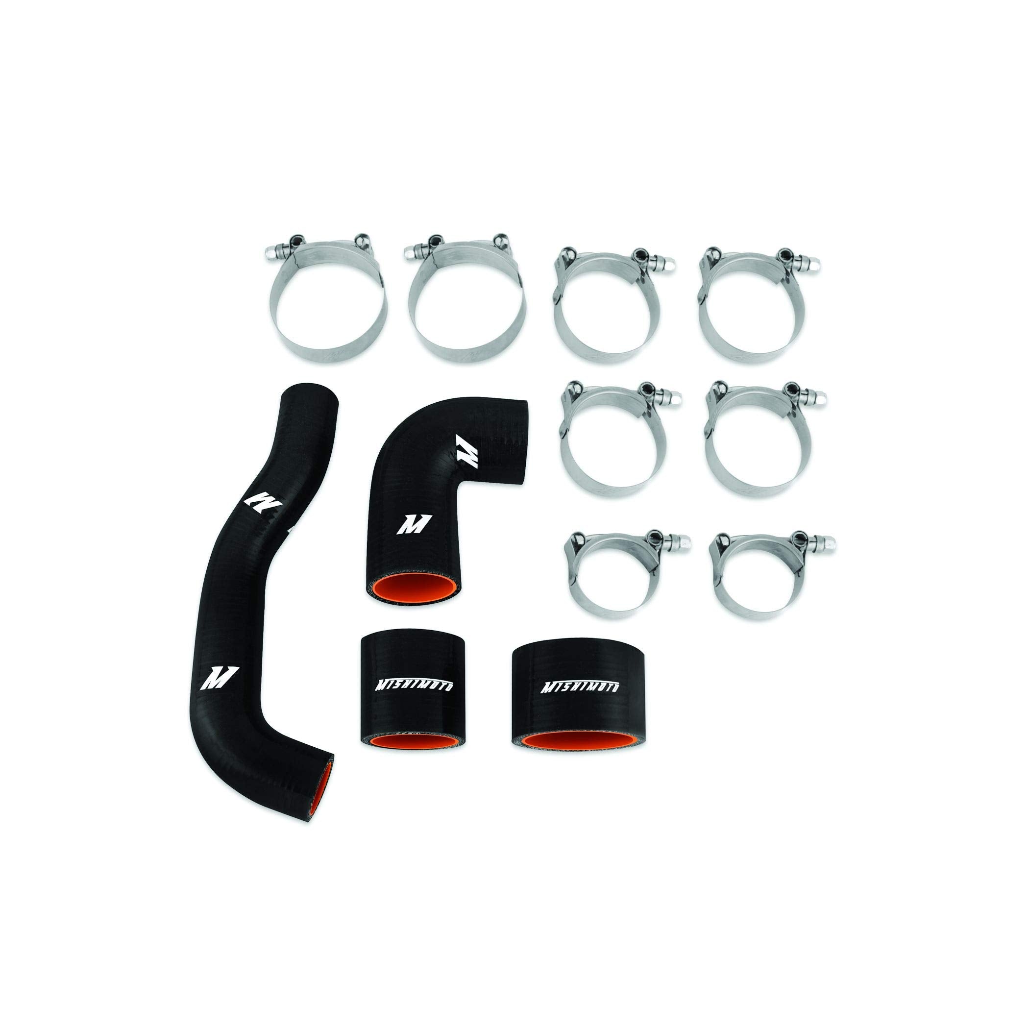 Silicone Intercooler Hoses Mishimoto Fits Subaru STI JDM 2004-2007 Black