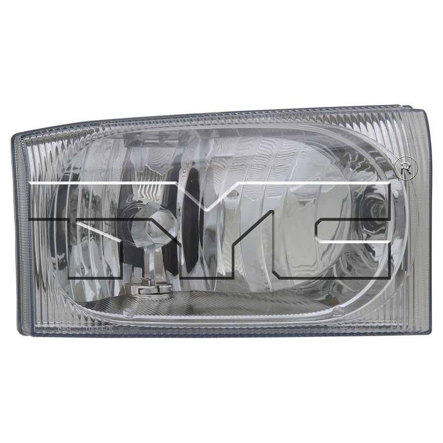 Right TYC Headlight Assembly Compatible with 2002-2004 Ford F- Series Pickup (Hvy Dty)