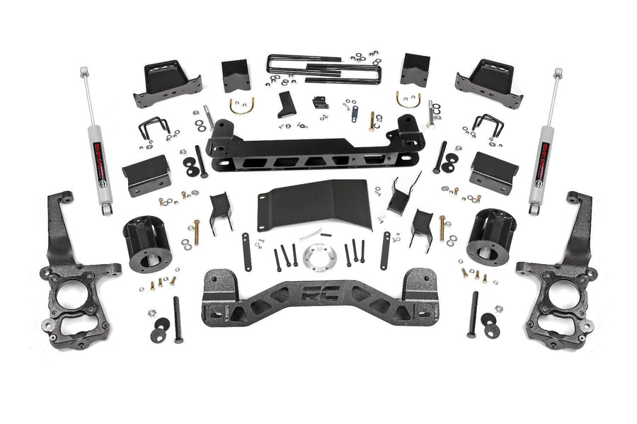 6" Rough Country Suspension Lift Kit for 2015-2020 Ford F-150 4WD - 55730