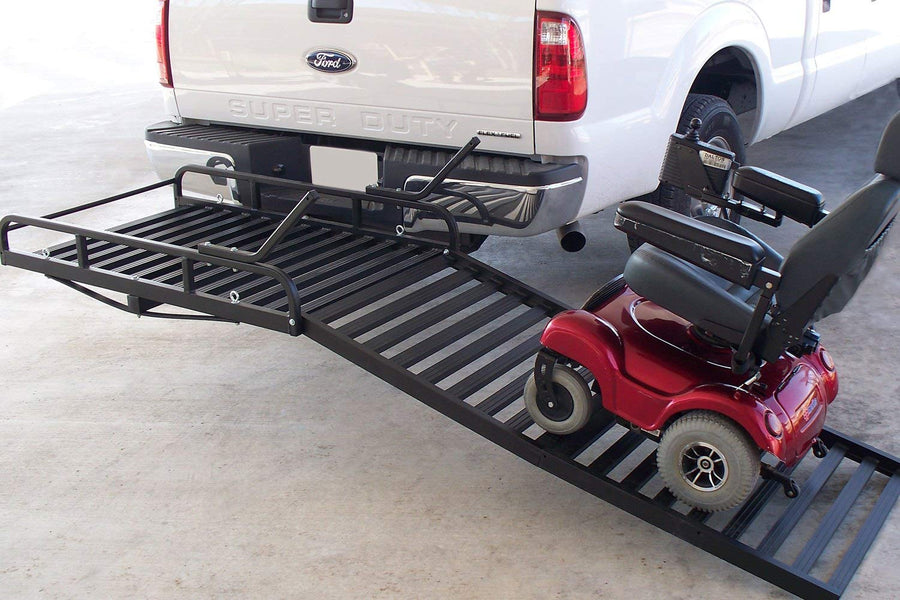Mighty-Lite Great Day Scooter Carrier - Truck Hitch Receiver Scooter Carrier w/ramp - 7in ML500SC