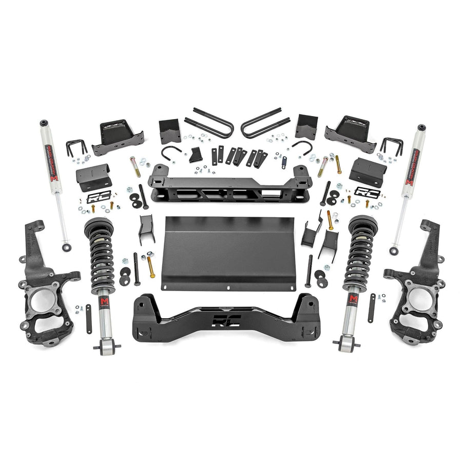 6" Suspension Lift Kit Rough Country for 2021-2024 Ford F-150 4WD - 49940