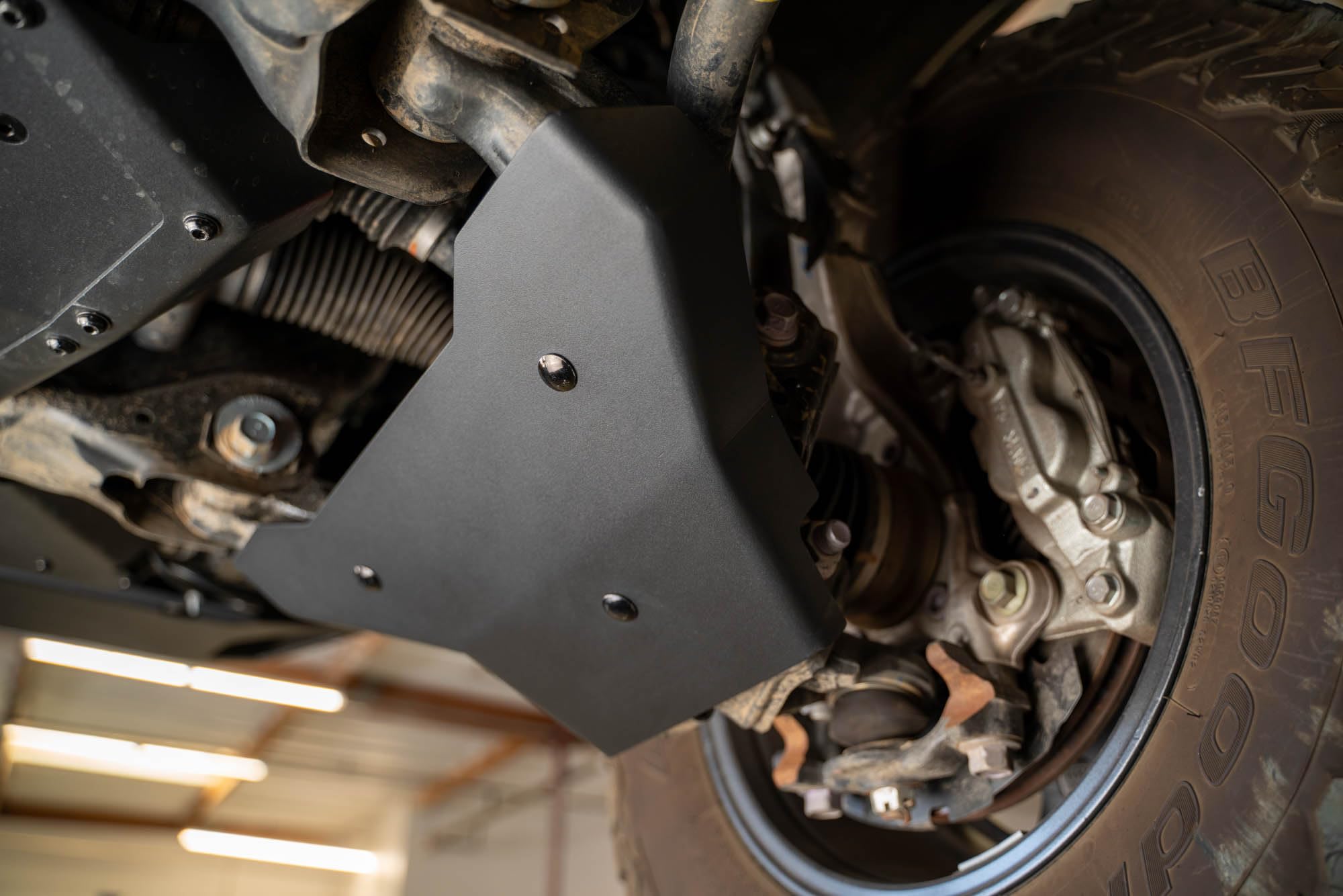 A-Arm Skid Plates DV8 Offroad for 2024 Toyota Tacoma | Double Thick Front End for Maximum Protection | Included Carriage Bolt Hardware | Fully Bolt-On Installation | 5mm Steel | Sold as a Pair