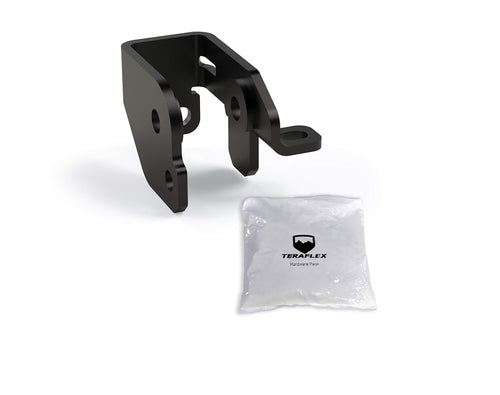 TeraFlex - JL/JLU Front Axle Bracket Track Bar Kit (2.5-3.5” Lift)