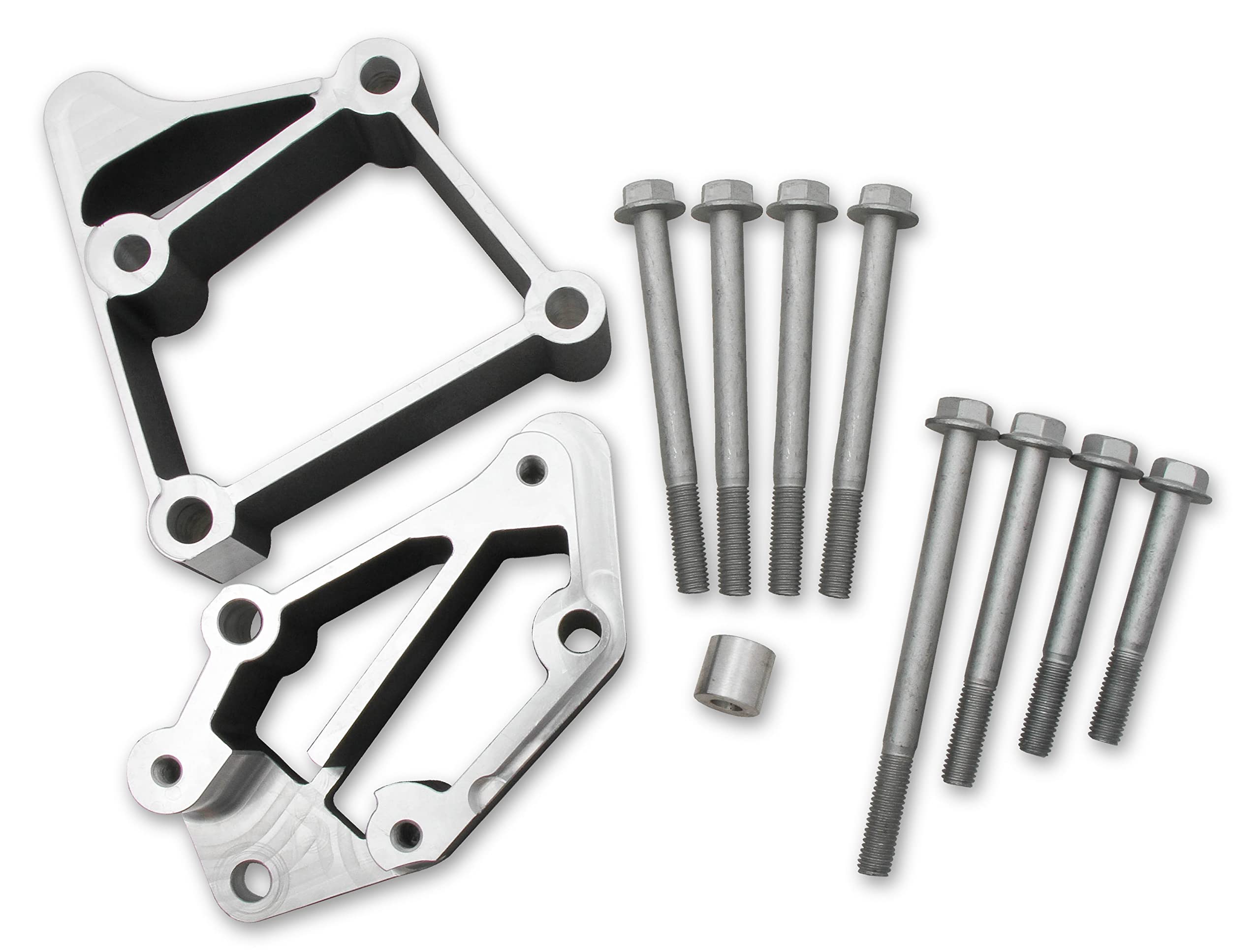 LS Accessory Drive Bracket Holley 21-2BK - Installation Kit for Middle Alignment