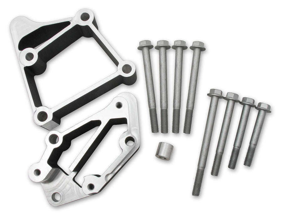 LS Accessory Drive Bracket Holley 21-2BK - Installation Kit for Middle Alignment