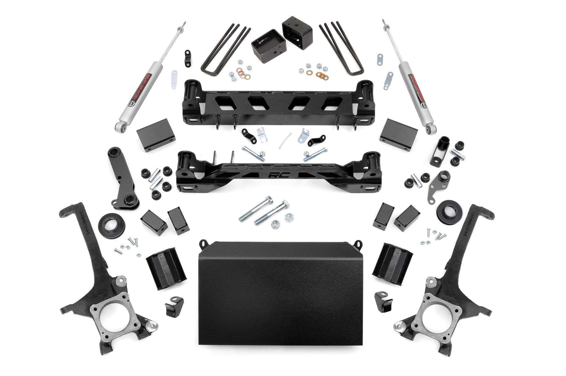 6" Rough Country Suspension Lift Kit for 2007-2015 Toyota Tundra 2WD/4WD - 75430