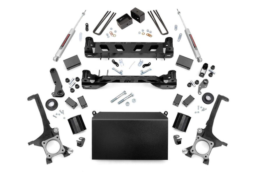 6" Rough Country Suspension Lift Kit for 2007-2015 Toyota Tundra 2WD/4WD - 75430