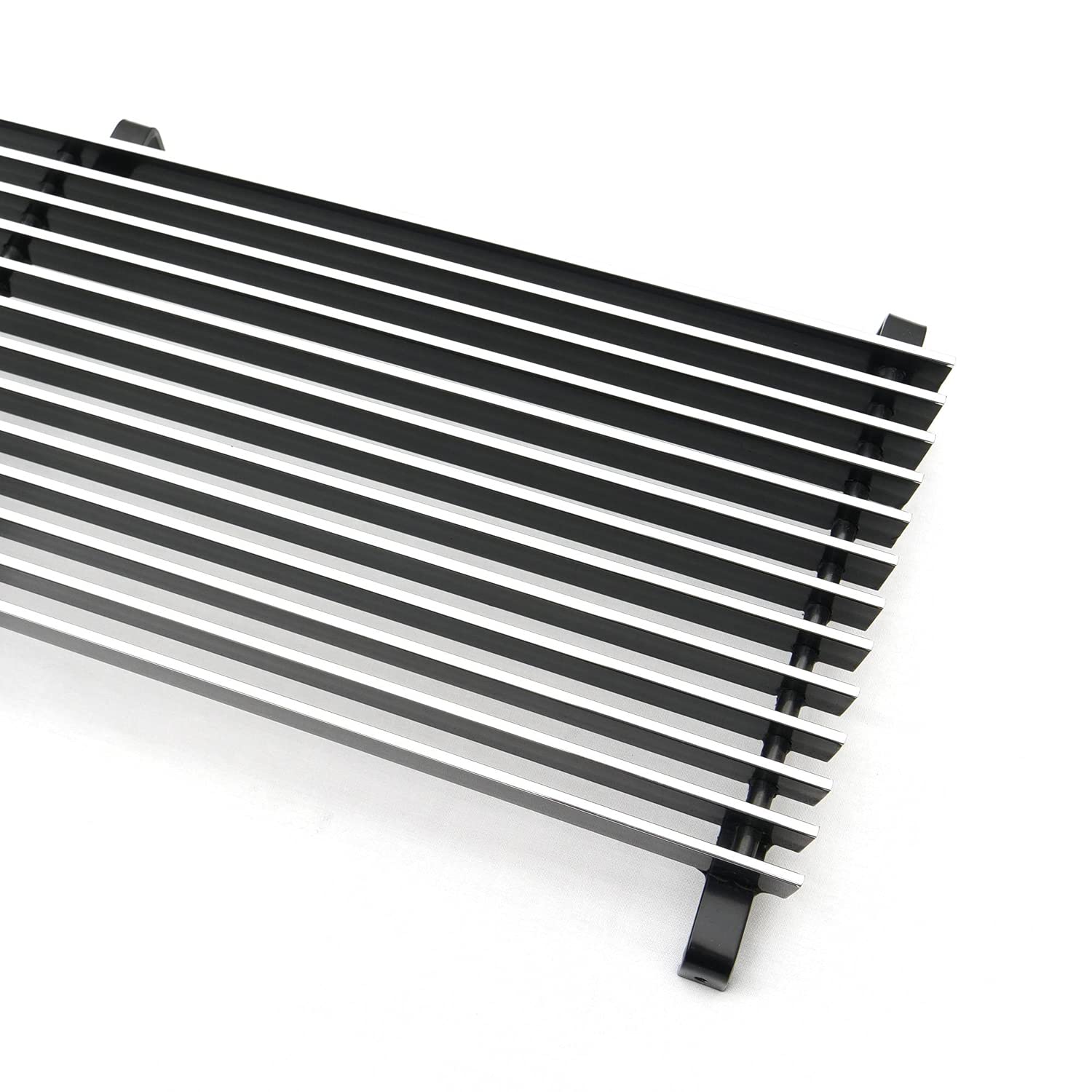 Horizontal T-Rex 20630 Aluminum Polished Finish Billet Phantom Grille Insert for Mazda Pick Up