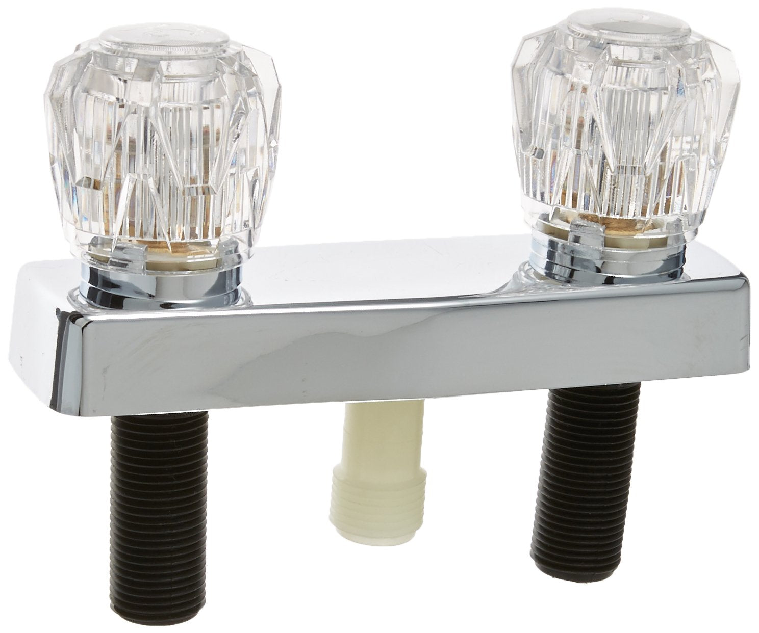 Valterra PF213344 Shower Valve (Shower Head Kit, 4', 2 Knob, Plastic/Brass, Chrome)