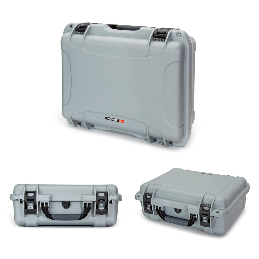 Waterproof Nanuk 930 Hard Case Empty - Silver