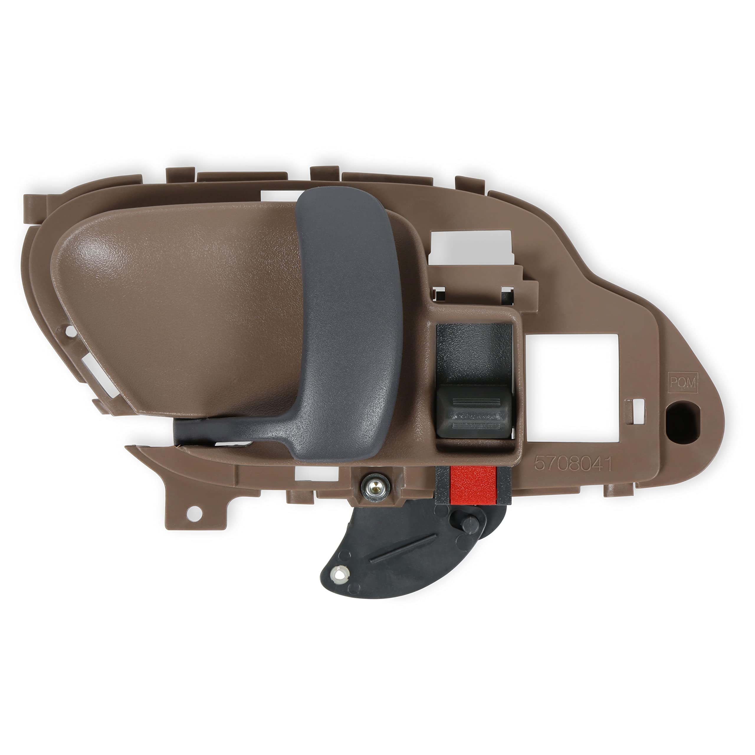 Holley 05-154 Classic Trucks Inner Door Handle Beige with Black Handle - LH