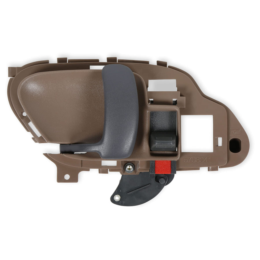 Holley 05-154 Classic Trucks Inner Door Handle Beige with Black Handle - LH