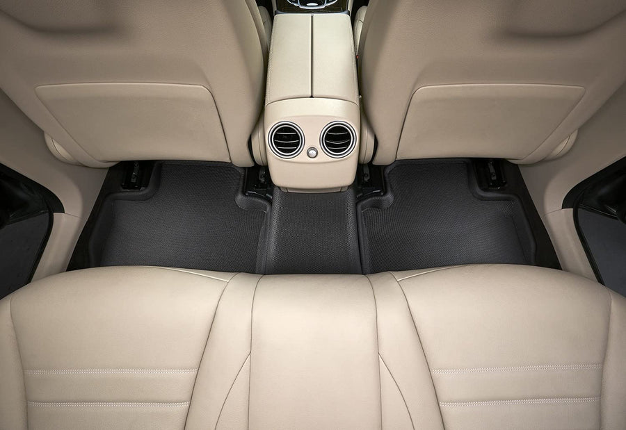 Kagu 3D MAXpider Custom Fit Floor Mat (Black) Compatible with Mazda CX-9 2020-2023 - Second Row