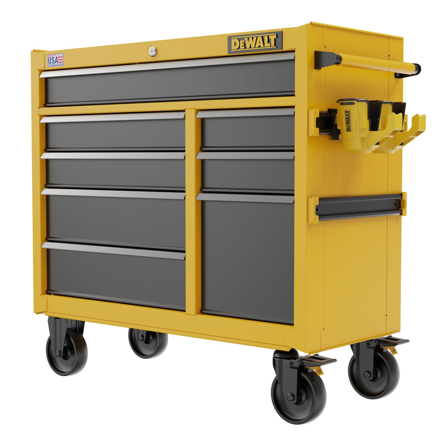 DEWALT 9 Drawers Tool Chest with 41 Inch, 100lb Drawer Capacity, DEWALT Workshop Storage System Compatible (DWST41092)