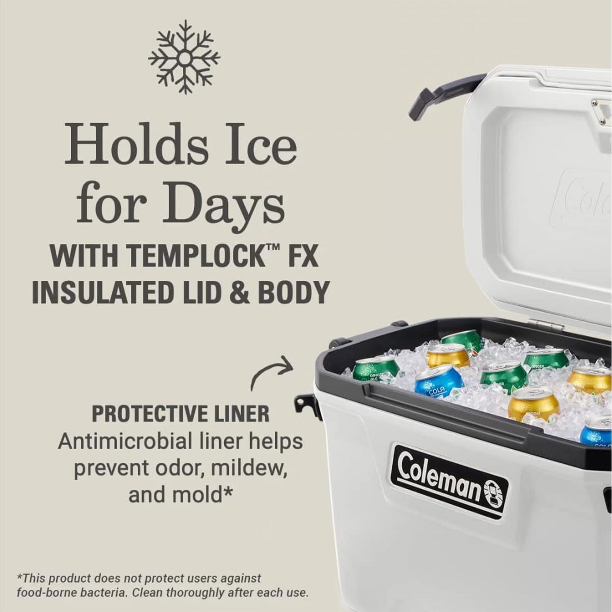 Convoy Series Coleman Cooler 55 Quart Cooler