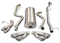 Pro Series CORSA 14899 Split Side Exit Catback Exhaust System with Twin Side Swept 4" Tips