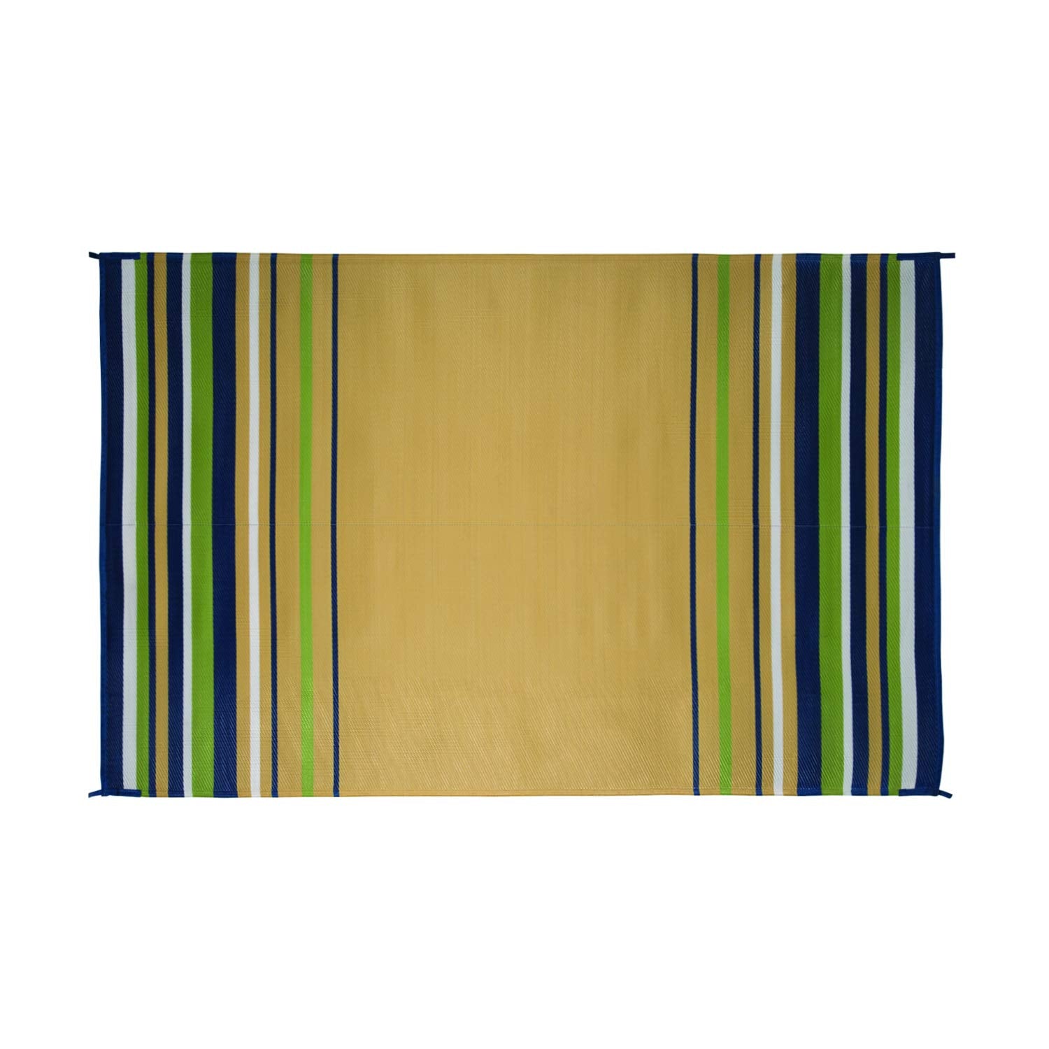 Mat Faulkner 68790 Striped 9x12 Navy/wht/lime/bge
