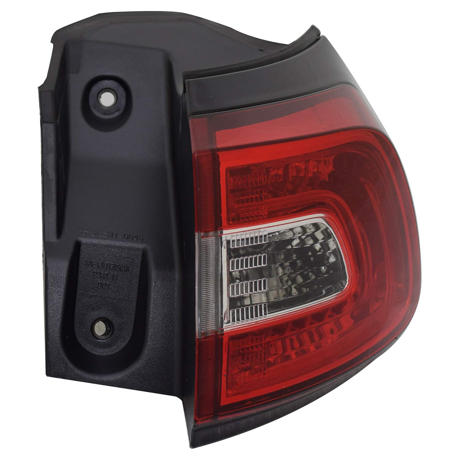 Right TYC Tail Light Assembly Compatible with 2014-2018 Jeep Cherokee