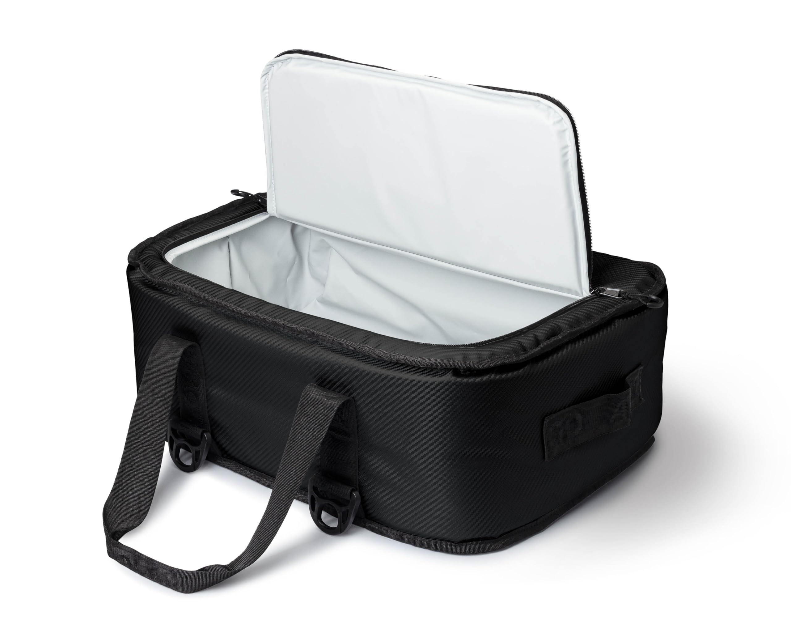 AO Coolers Carbon Stow 'N Go Soft Cooler, Low-Profile, Leakproof with High-Density Insulation, Holds Ice for 24 Hours, Black, 38-Can