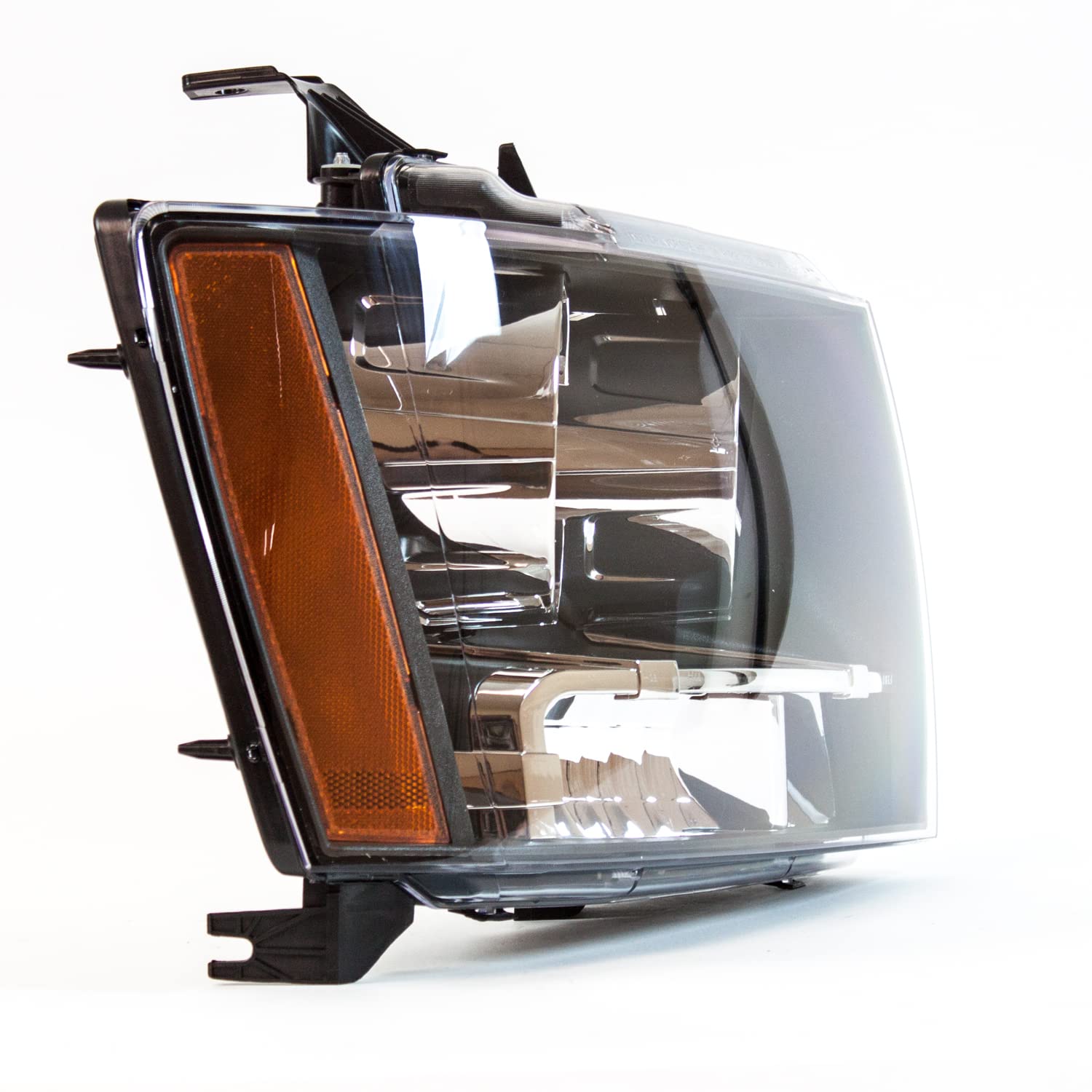 Right TYC Headlight Assembly Compatible with 2007-2014 Chevrolet Tahoe Suv