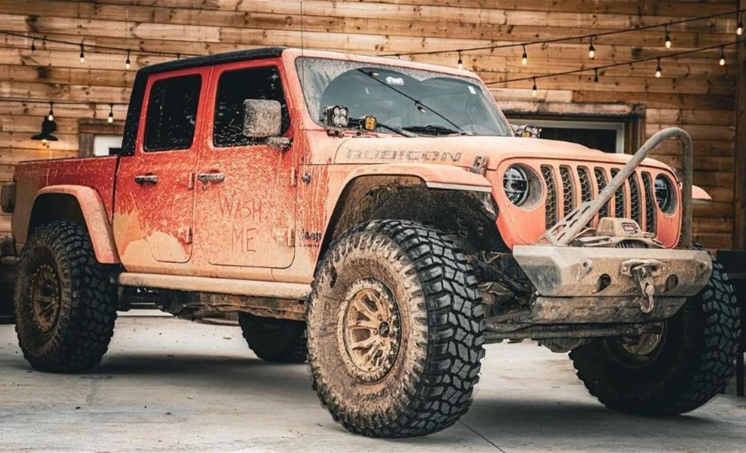 CrawlTek Front Pyro Subby Bumper - Black compatible with 2018-2023 Jeep Wrangler JL