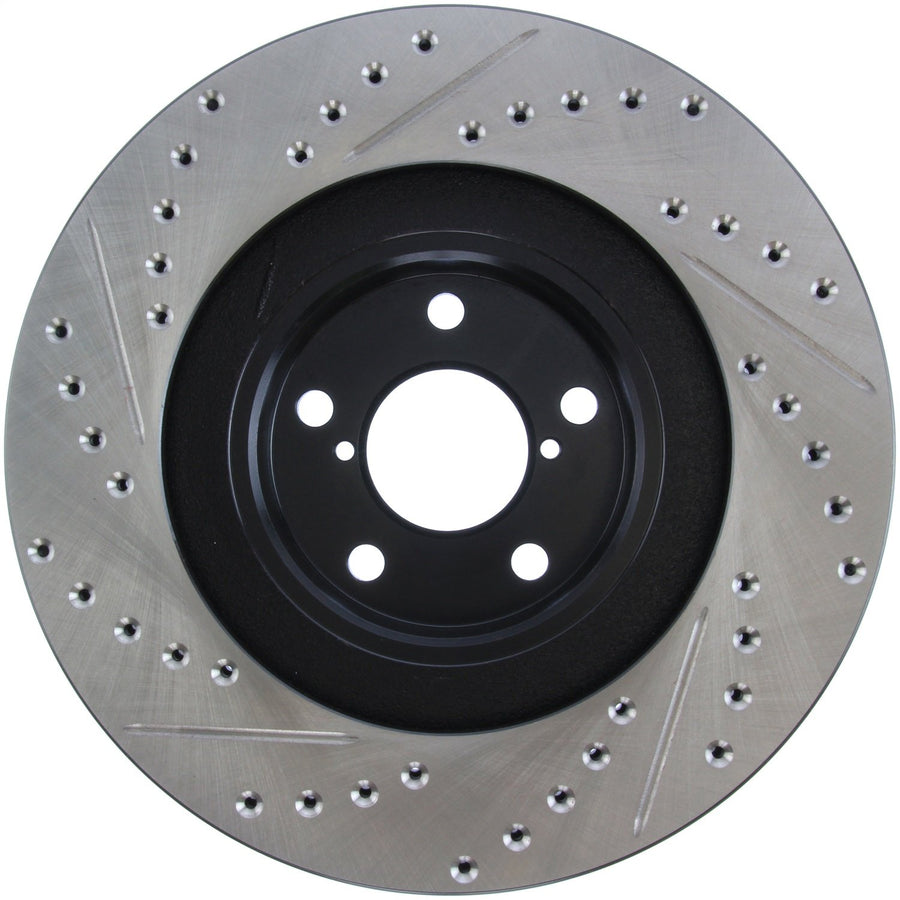 Sportstop Centric 127.47018L Slotted and Drilled Brake Rotor