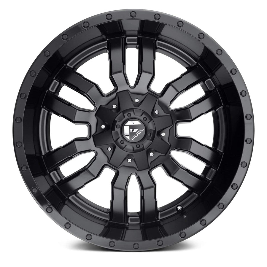 Sledge FUEL D596 Black Matte 20x9 8x6.5 1 offset