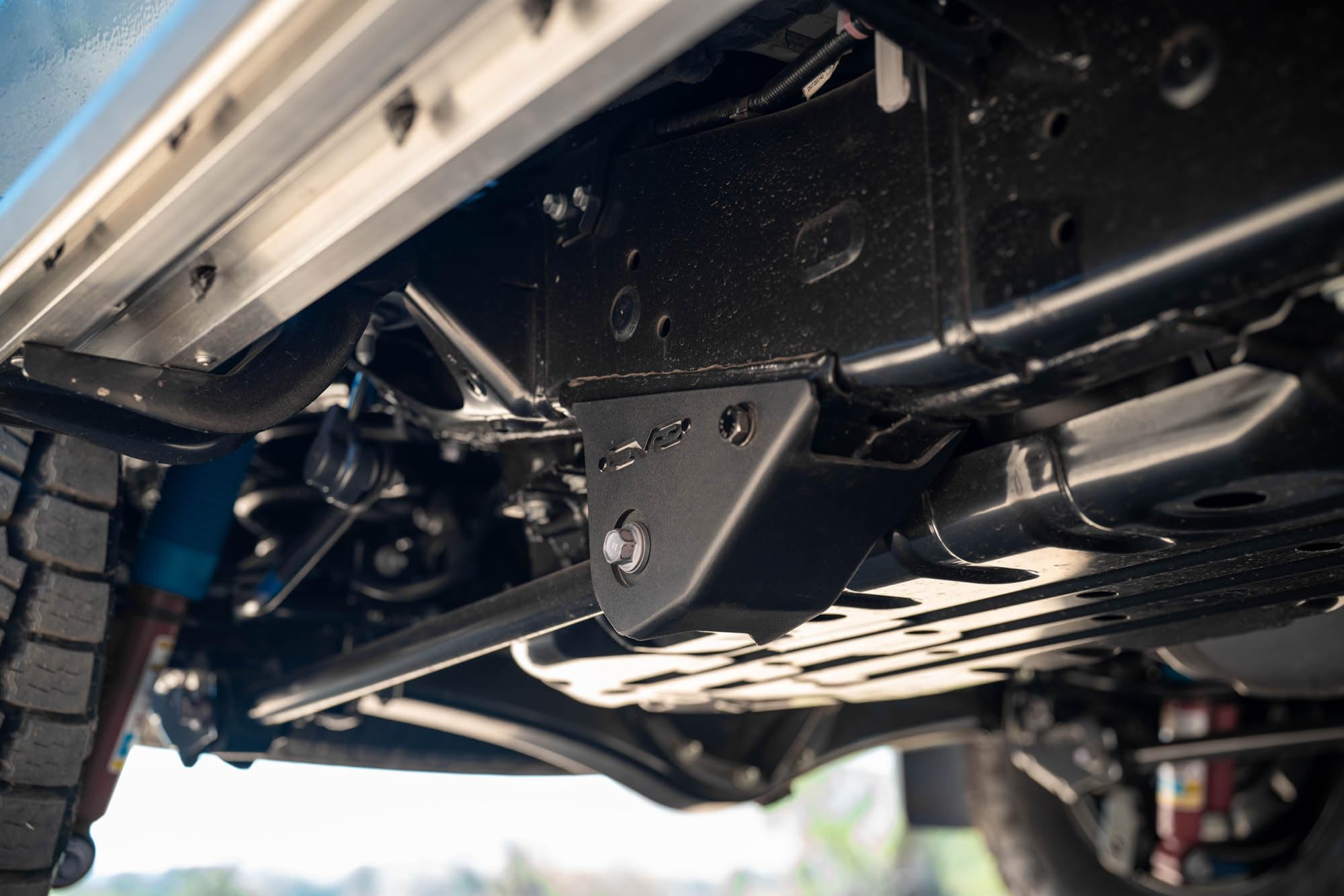 Offroad DV8 Trailing Arm Skid Plates for 2025 Toyota 4Runner | Helps Prevent Getting Hung-Up on Rocks & Other Off-Road Obstacles | Protects Vulnerable Trailing Arm Mounts | Powder Coated | 5mm Steel