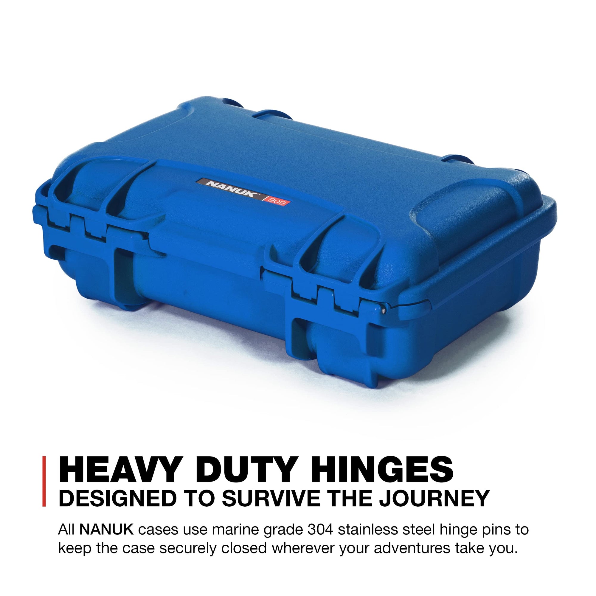 Waterproof Hard Case Nanuk 909 with Custom Insert for DJI Mini 3 and RC-N1 Remote - Blue (909S-080BL-0A0-C0598)