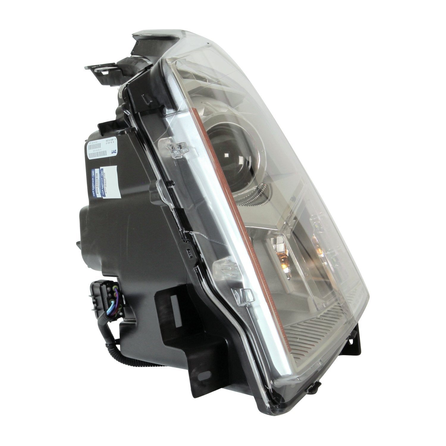 Left TYC Headlight Assembly Compatible with 2010-2013 Cadillac SRX