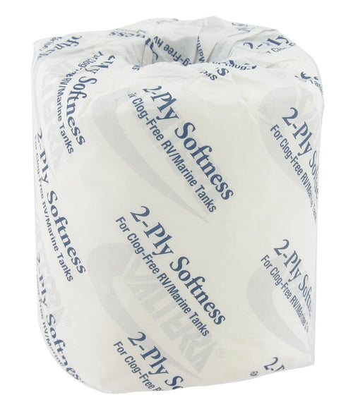 2-Ply Valterra Softness Toilet Tissue - Single Roll, White