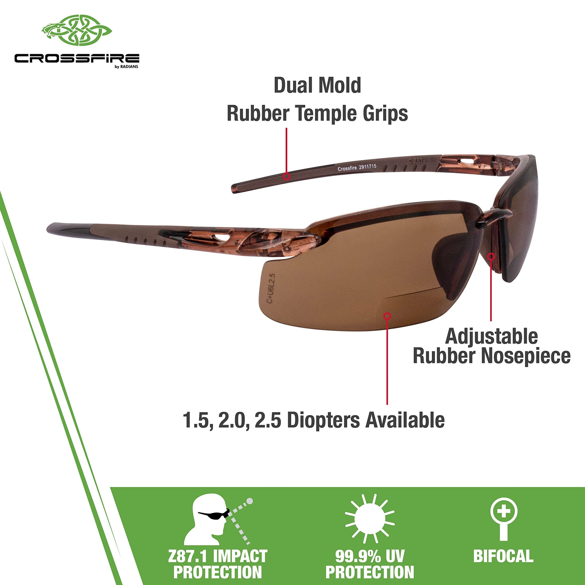Safety Glasses Crossfire 2911715