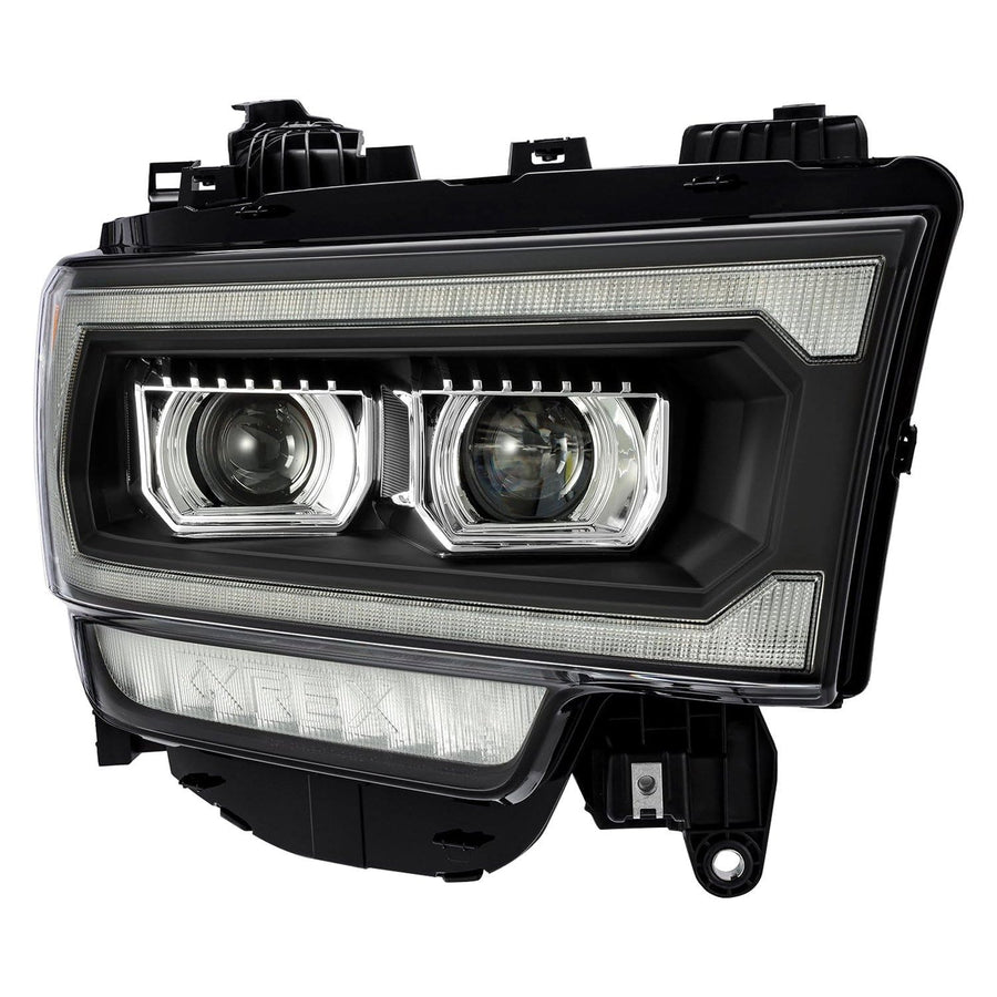 880547 AlphaRex USA Pro Series Projector Headlights w/Activation Light fits Ram 2500,Clear