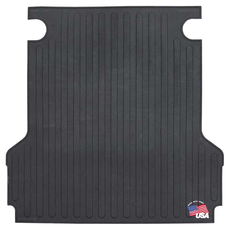 Rubber All-Weather Truck Bed Mat, 4ft 5in – Slip-Resistant Tailgate Flooring for Ford Maverick 2022+, Easy Clean Cargo Liner for Ford Maverick, Scratch Resistant, 100% Recycled Rubber, Made in The USA