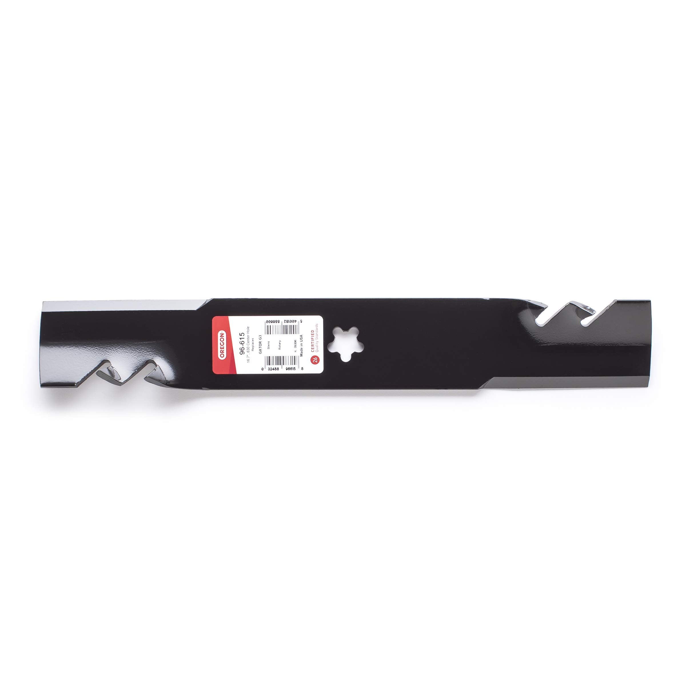 Gator 3-in-1 Mulcher Blade 96-615 to Replace the 180054, 173920 Blade Used on 48" Decks, Craftsman, Poulan Pro, Husqvarna.