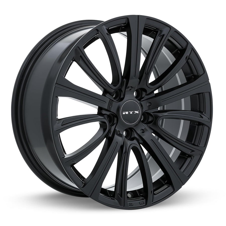 Custom RTX Wheel - 18x8, 38 Offset, 5x114.3 Bolt Pattern, 73.1mm Hub - Satin Black Rim