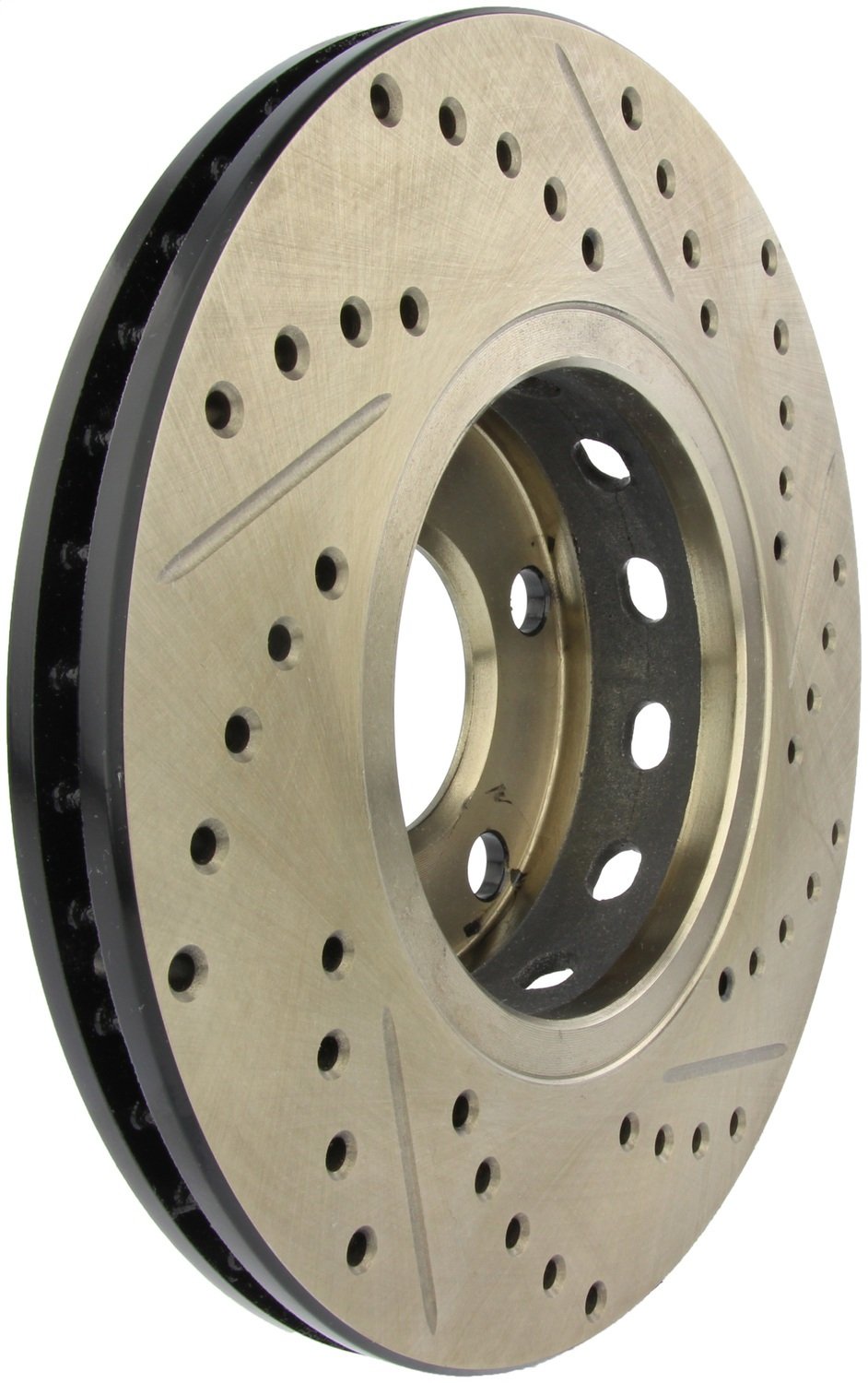Sport Drilled/Slotted Brake Rotor StopTech 127.33040R (Front Right), 1 Pack