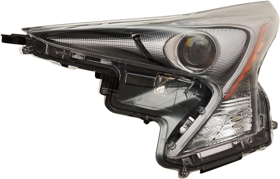 Headlight for Toyota Prius 2016-2018, Go-Parts Left (Driver), Lens and Housing, LED, Touring Models, Replacement 2017